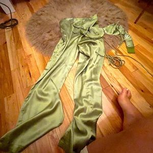 Two piece set crop and pants